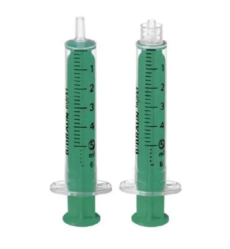 Non Sterile Syringe B Braun Pieces Injek Solo Volume Ml Luer