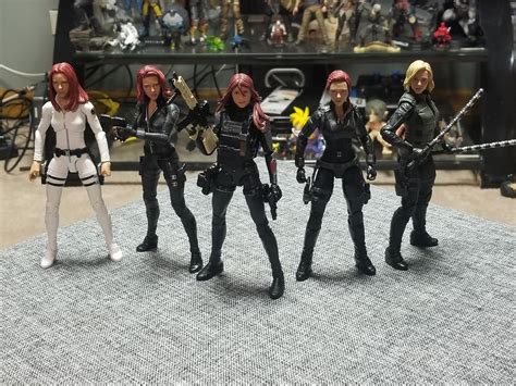 Black Widow party!!! : r/MarvelLegends