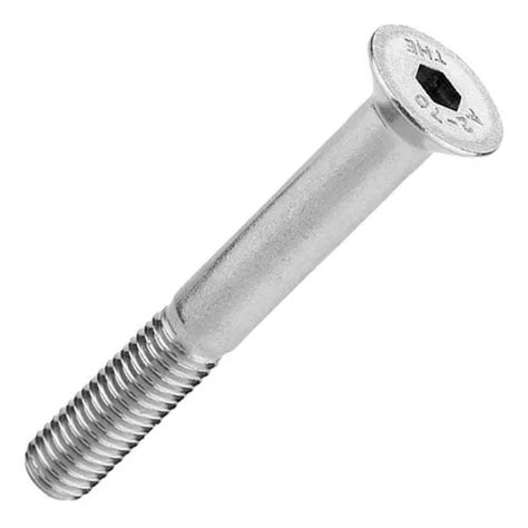 Tornillo Allen Con Cabeza Plana M 4 X 50 De Acero Inoxidable 20