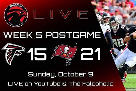 Falcons Vs Bucs Week 5 Postgame Show The Falcoholic Live The Falcoholic