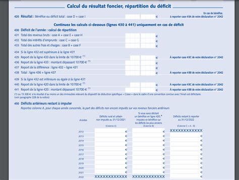 Déclaration et imposition des revenus fonciers 2024