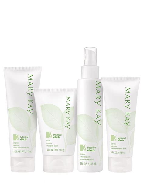 Botanical Effects Skin Care Four Piece Set Formula Normal Skin