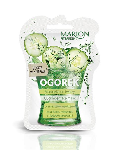 Marion Fit Fresh maseczka do twarzy Ogórek 7 ml Sklep EMPIK