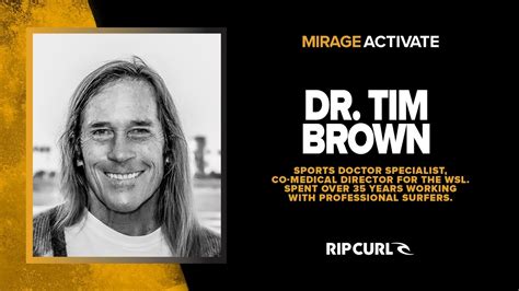 Meet Dr Tim Brown Mirage Activate Compression Liner Boardshort Rip