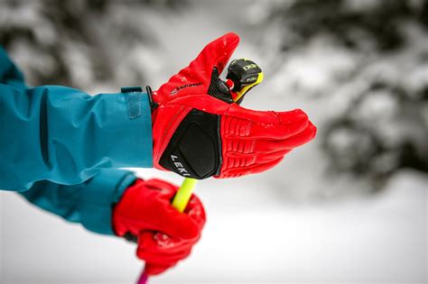 Leki Spitfire Vario D Ski Poles And Copper S Ski Glove Review Bright