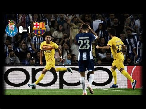 Porto Barcelona El Barca Sufre Mucho Pero Logra Una Victoria De