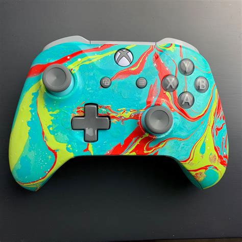 Microsoft Hydro Dipped Xbox One Controller Brand New Etsy Uk