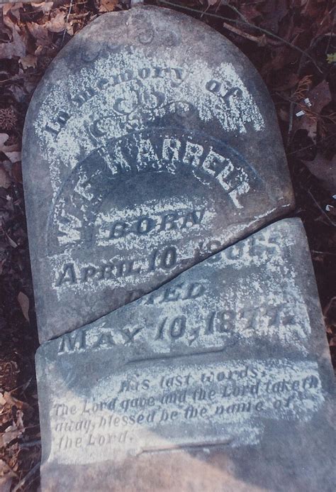 Whitmell Finis Harrell 1806 1877 Find A Grave Memorial