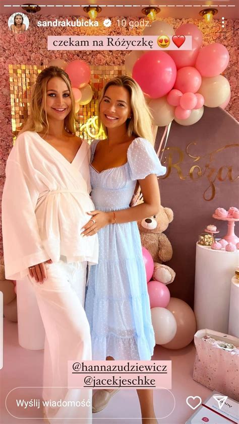 Hanna Żudziewicz miała baby shower jak z bajki Na imprezie nie