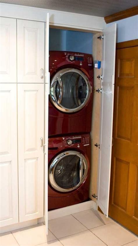 Stacked Washer Dryer In Kitchen Homystyle