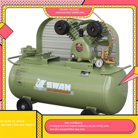 Jual Kompresor Angin Unloading SWAN 1Hp SVU201 Compressor Unloader