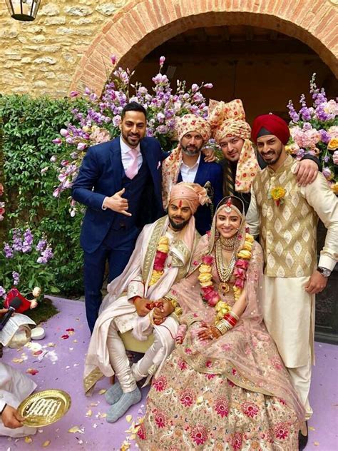 Virat Kohli Anushka Sharma Wedding Shikhar Dhawan