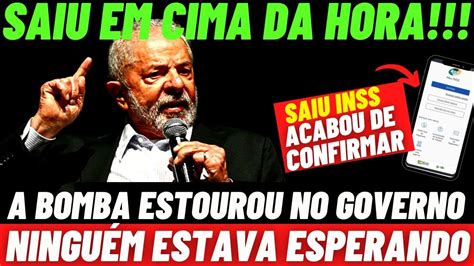 ALGO INACREDITÁVEL ACONTECEU COMUNICADO INSS URGENTE ACABOU DE SAIR