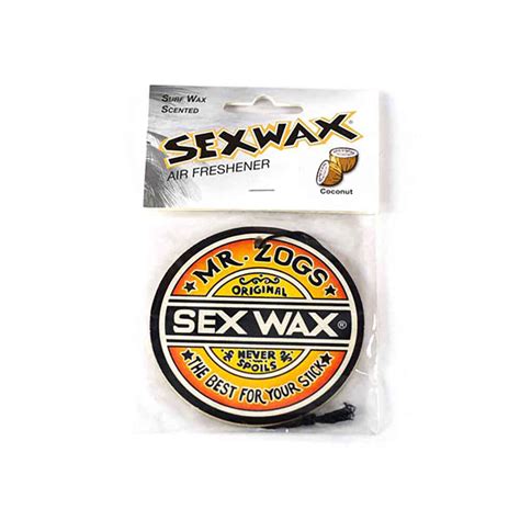 Sex Wax Xl Air Freshner Coconut Sex Wax All