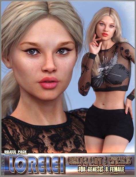 Ej Lorelei Deluxe Pack For Genesis Female Render State