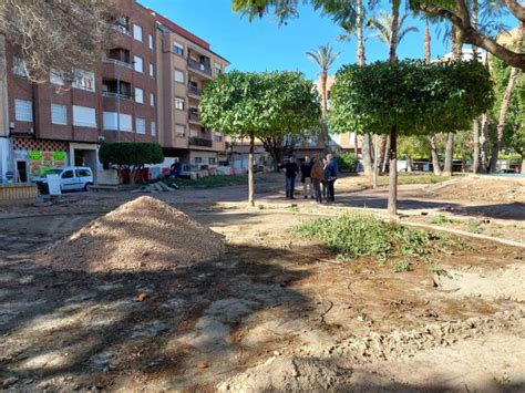 Comienzan Las Obras Para Remodelar La Plaza De Espa A Alcantarilla