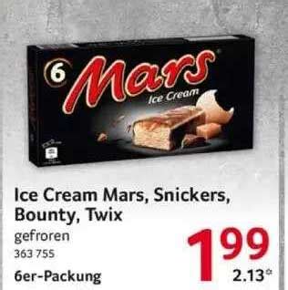 Ice Cream Mars Snickers Bounty Oder Twix Angebot Bei Selgros