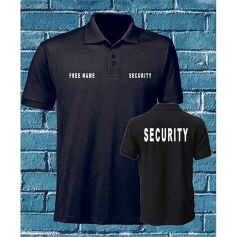 Security Guard Polo Shirt Lazada Ph