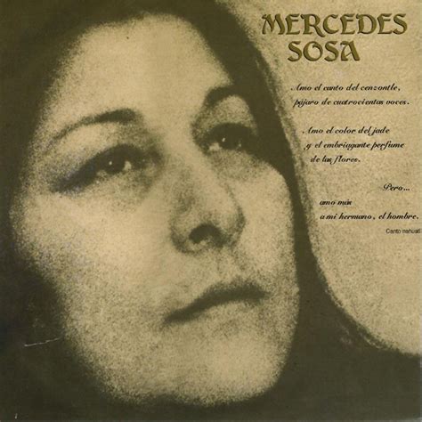 Car Tula Frontal De Mercedes Sosa Mercedes Sosa La Mamancy