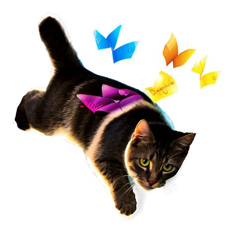Download Flying Cat Dream Png B