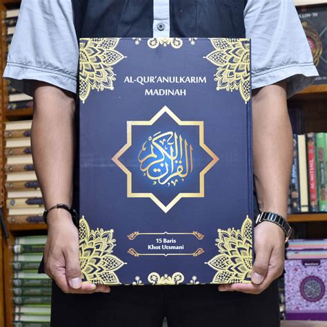 Al Quran Jumbo A Samsia Madinah Mushaf Baris Terbaru