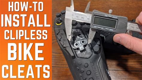 How To Install Cleats On Cycling Shoes The Right Way Clipless Pedal