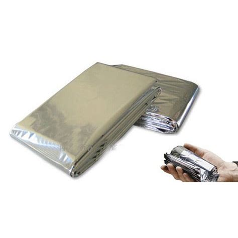 Outdoor Water Proof Emergency Rescue Blanket Foil Curtain 130x210cm Ebay