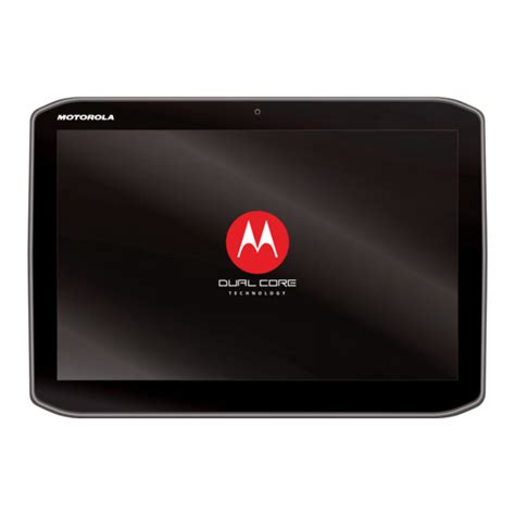 MOTOROLA XOOM 2 USER MANUAL Pdf Download | ManualsLib