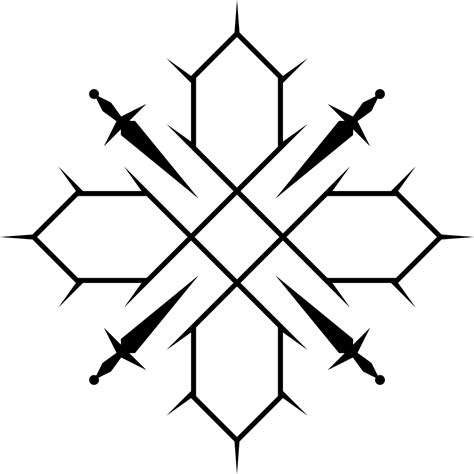 Vampire Hunter Tattoo With Cross Academy Symbol