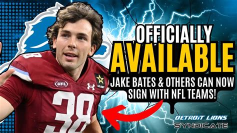 The Detroit Lions Can Now Officially Sign Michigan Panthers K Jake