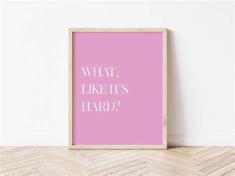 What Like Its Hard Elle Woods Legally Blonde Feminist Etsy