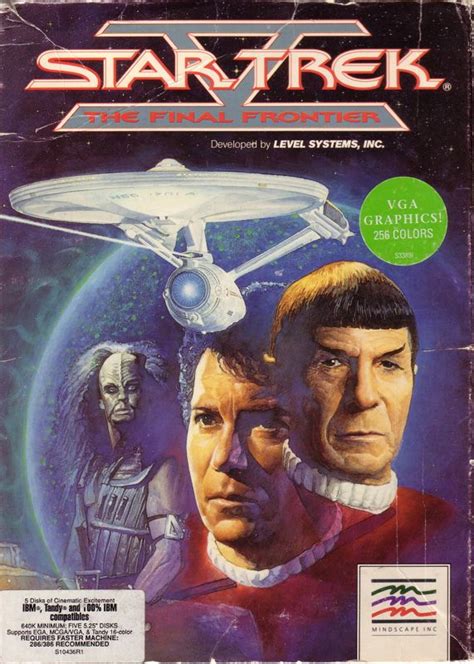 Cómo es Star Trek V The Final Frontier 1989 MS DOS Ognimod