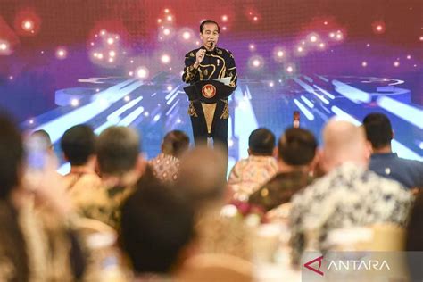 Presiden Jokowi Hadiri Pertemuan Tahunan Bank Indonesia Antara News