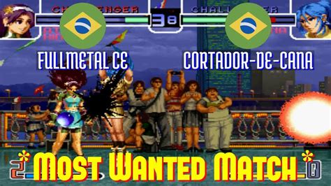 Ft Kof Fullmetal Ce Br Vs Cortador De Cana Br King Of