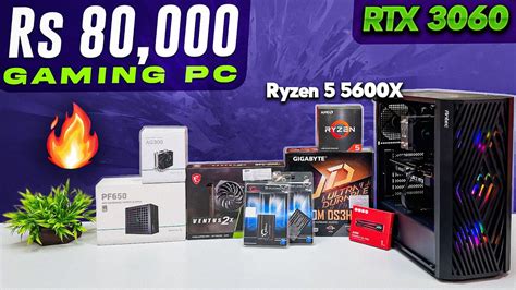 Pc Build Under Rs For Gaming And Editing Ryzen X