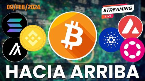 🚀bitcoin Rompe Los 47000 Y Las Criptomonedas Ganan Terreno AnÁlisis En Vivo Youtube