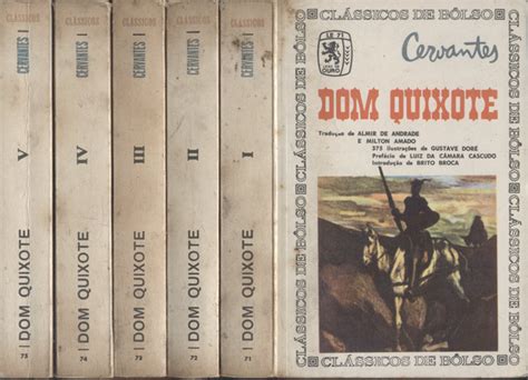 Sebo Do Messias Livro Dom Quixote 5 Volumes