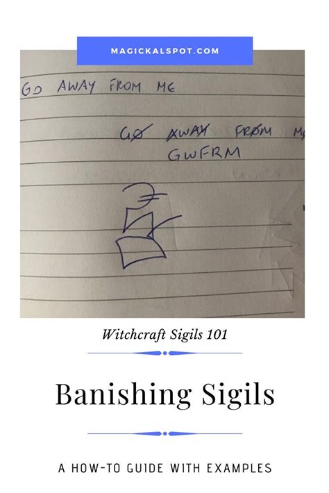 Quick Examples Of A Banishing Sigil Diy Guide Banishing Spell