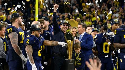 Recap Michigan Wins National Championship Beating Washington 34 13