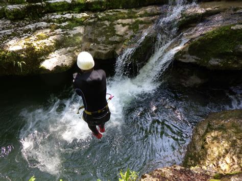 Descente En Canyoning De Coiserette Dans Le Jura Saint Claude