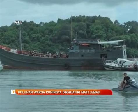 Puluhan Warga Rohingya Dikhuatiri Mati Lemas Video Dailymotion