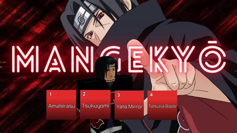 Mangekyō The Roblox Itachi Uchiha Experience Showcase ABA YouTube