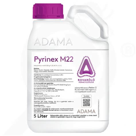 Pyrinex M22 5 Litres Adama Chlorpyrifos Nexles United Kingdom