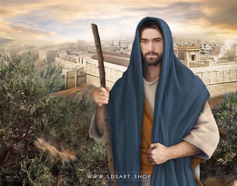 Jesus Christ Strength Of Israel Painting LDS Art Shop