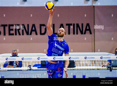 Palasport Cisterna Latina Italy May 07 2022 Aidan Zingel Serve Top