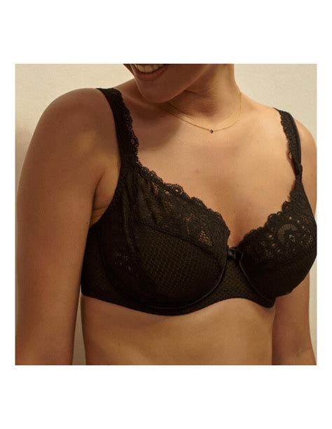 Soutien Gorge Emboitant Armatures GABY Noir Maison Lejaby