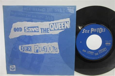 【やや傷や汚れあり】【国内盤】sex Pistolsセックス・ピストルズ「god Save The Queen」ep（7インチ