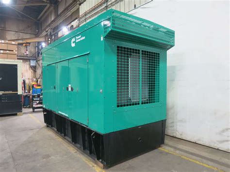 Used Cummins Dfej Qsx15 G9 Nr2 Diesel Generator 201 Hrs Epa Tier 2 1 Kw 0 Price Csdg