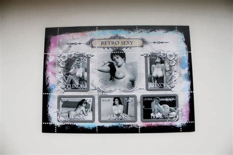 Postage Stamps Nude Erotica Luxor Egypt Retro Photo Retro Sex Nude