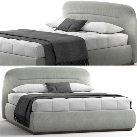 Bodema Sophie Fabric Bed 2 3D Model For VRay